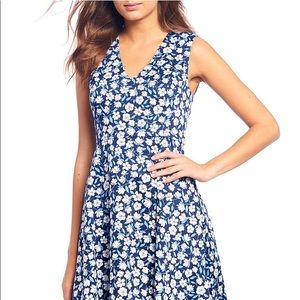Draper James Love Floral Print  Dress